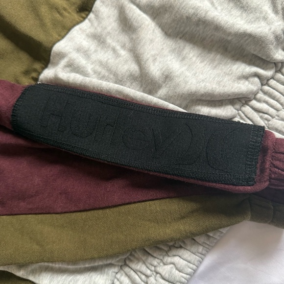 HURLEY Women’s Crewneck Sweater - Burgundy, Olive, and Gray Size XS - Picture 7 of 9